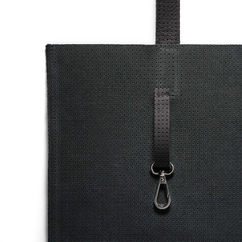 VOLVO skorzana torba etui torebka czarna kabel przewod zestaw prezent OE