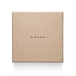 VOLVO skorzana torba etui torebka czarna kabel przewod zestaw prezent OE