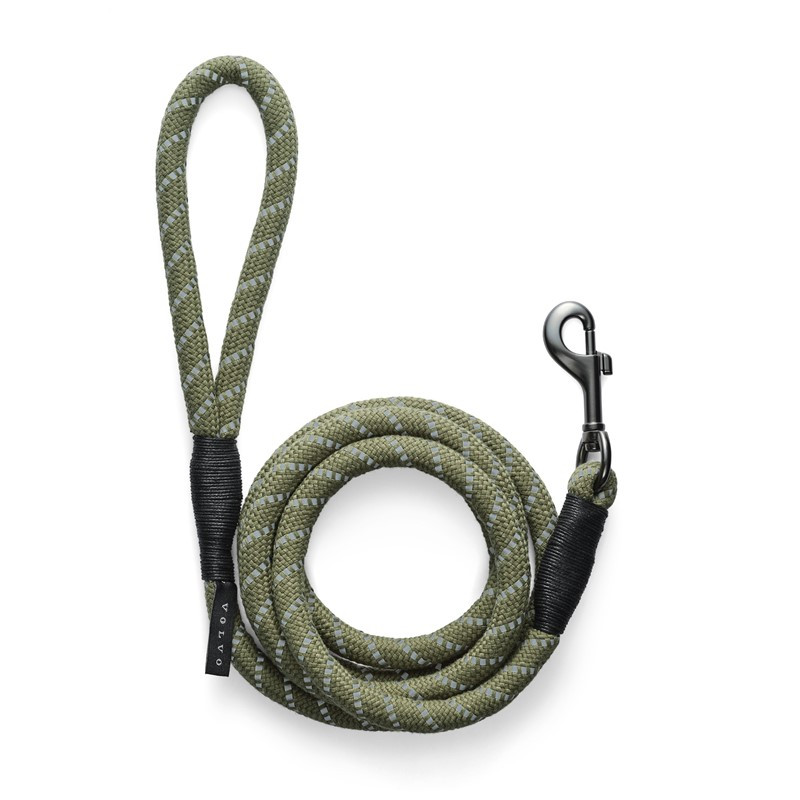 VOLVO smycz odblaskowa 180cm miska turystyczna 800ml mata zestaw prezent OE