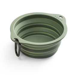 VOLVO smycz odblaskowa 180cm miska turystyczna 800ml mata zestaw prezent OE