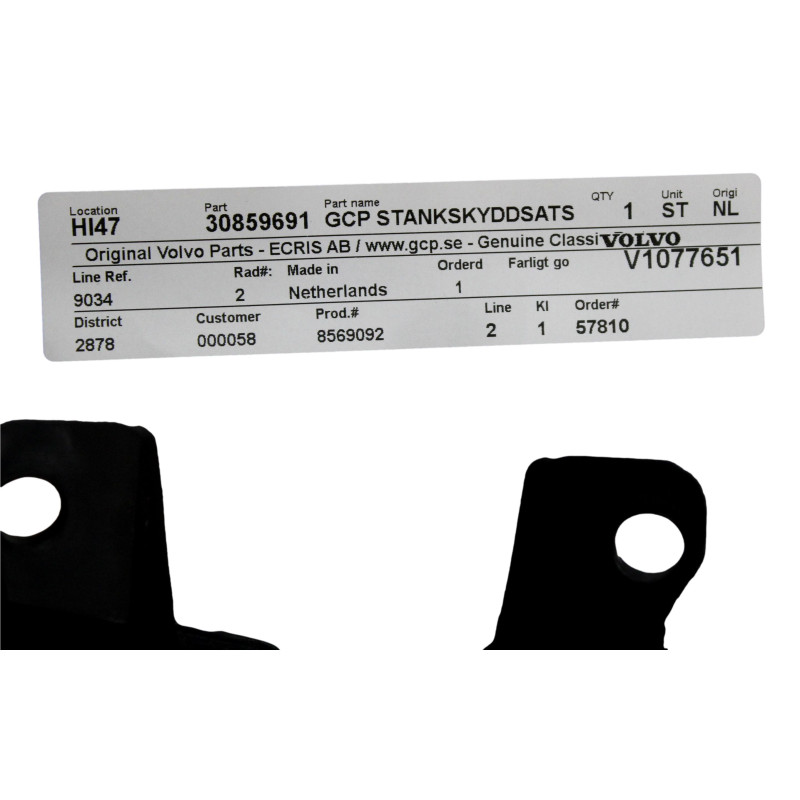 VOLVO S40 V40 I (-04) zestaw chlapacze przod OE