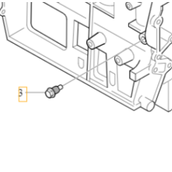 VOLVO zaslepka sruba bloku silnika 1.6 16V OE 999321