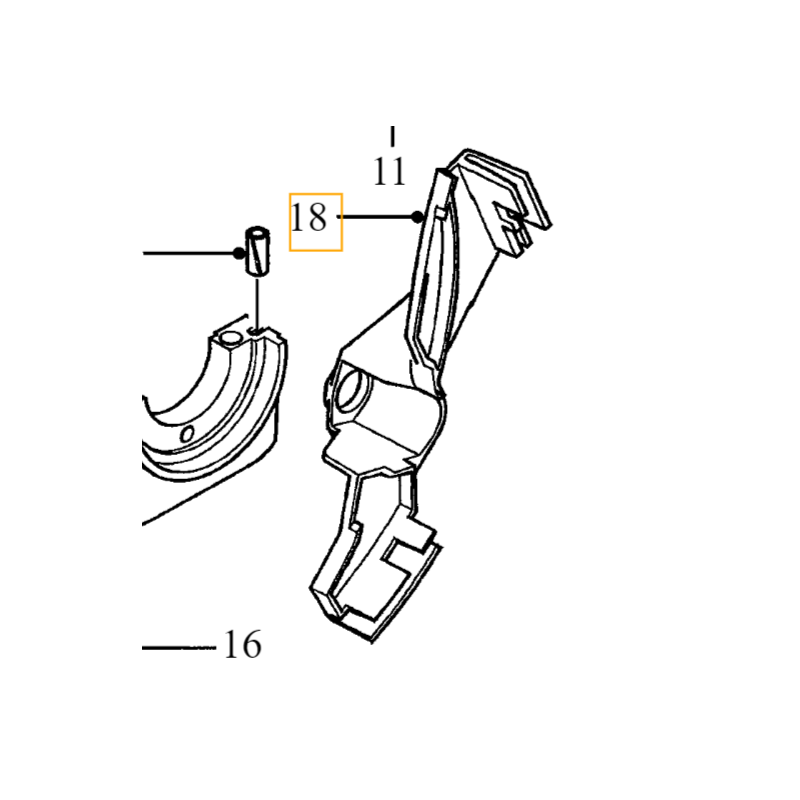 VOLVO C30 S40 V50 S80 V70 tylna oslona kola zamachowego 2.0D OE