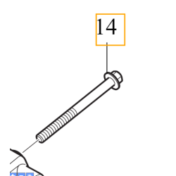 VOLVO oryginalna sruba M7x70 2.0D 2.4D OE 987736