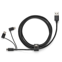 VOLVO kabel do ladowania telefonu 3w1 OE