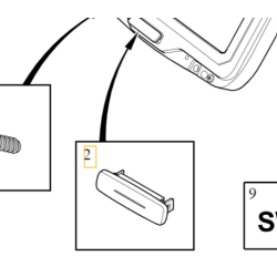 VOLVO S90 V90 V90CC XC60 XC90 II przycisk ekranu panelu glownego OE