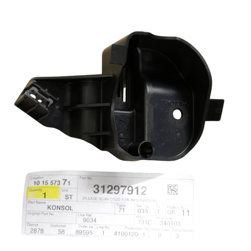 VOLVO S60 V60 lewy wspornik mocowanie lampy przod wiazki OE