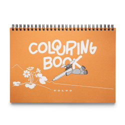 VOLVO kolorowanki rysowanki ksiazka do kolorowania z losiem Gustavem OE