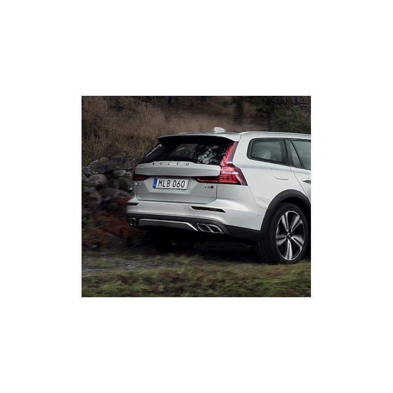 VOLVO V60CC II listwa akcesoryjna blacha ochronna dyfuzora zderzaka tyl OE