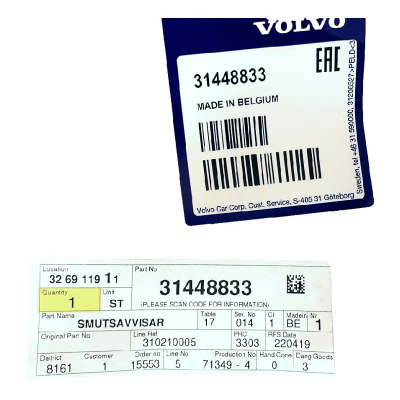 VOLVO XC40 prawy prog listwa nakladka progu prawa OE