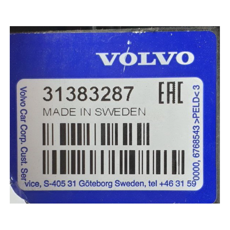 VOLVO V90 V90CC prawy slizg mocowanie wspornik zderzaka tyl OE