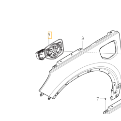VOLVO XC40 Plug-In oryginalne drzwi korpus zawias gniazda ladowania OE