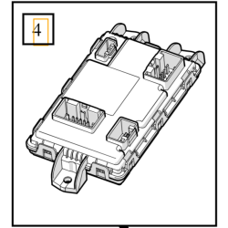 VOLVO EX30 modul skladanego haka holowniczego OE