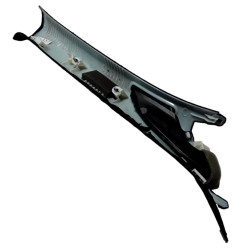 VOLVO S90 S90L V90 V90CC wykladzina tapicerka lewego slupka A czarna OE