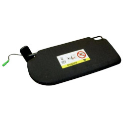 VOLVO S90 V90 V90CC XC90 II prawa oslona przeciwsloneczna daszek czarny OE