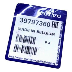 VOLVO XC90 II oryginalna srodkowa listwa spoilera zderzak przod R-Design OE