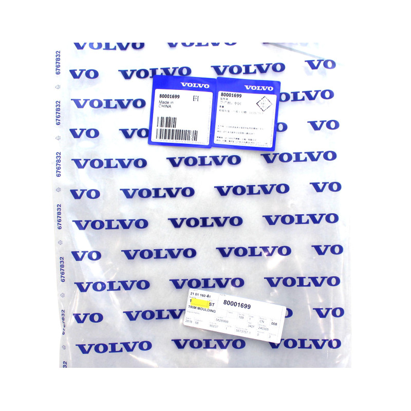 VOLVO EX30 listwa ozdobna nakladka drzwi lewy przod czarna OE