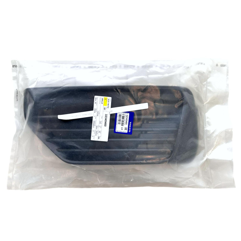 VOLVO XC90 II Plug-In lewa kratka zderzak przod czarny polysk R-Design OE