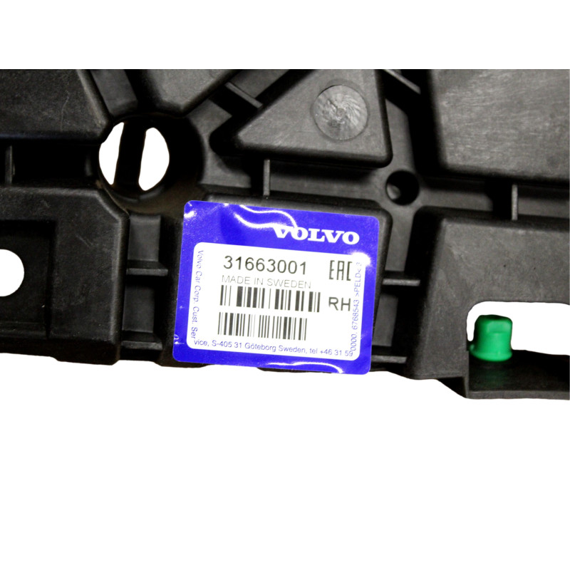 VOLVO S60 III prawy slizg mocowanie zderzaka tyl OE 31663001