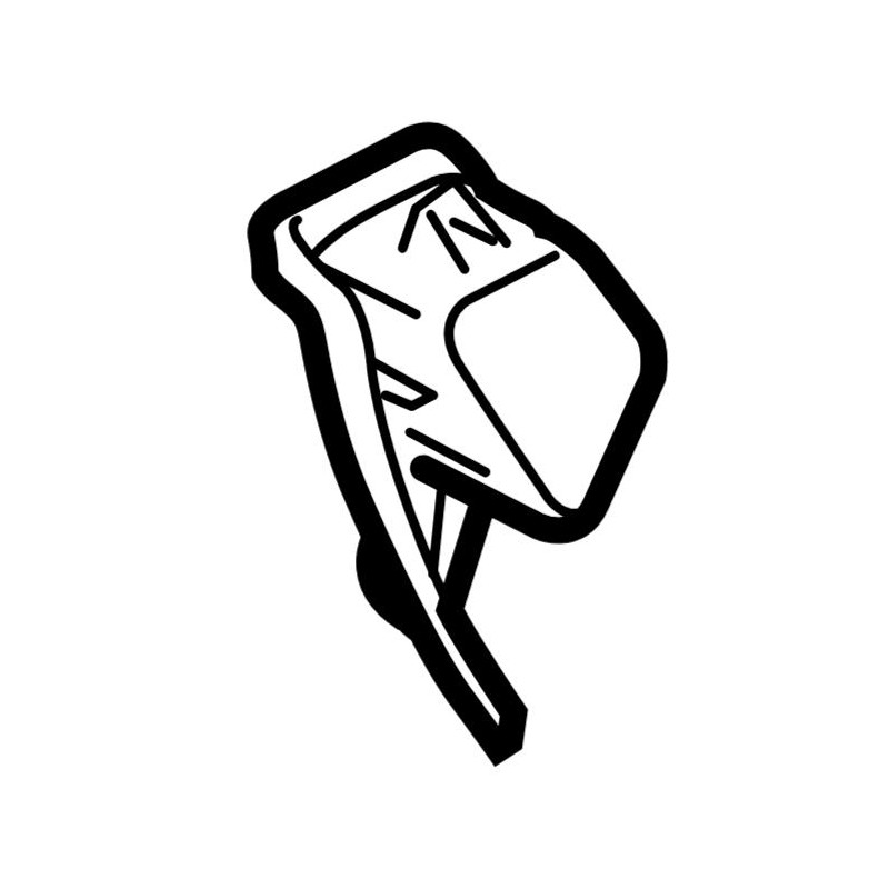 VOLVO V40 V40CC lewy wspornik schowka pasazera OE 1284876