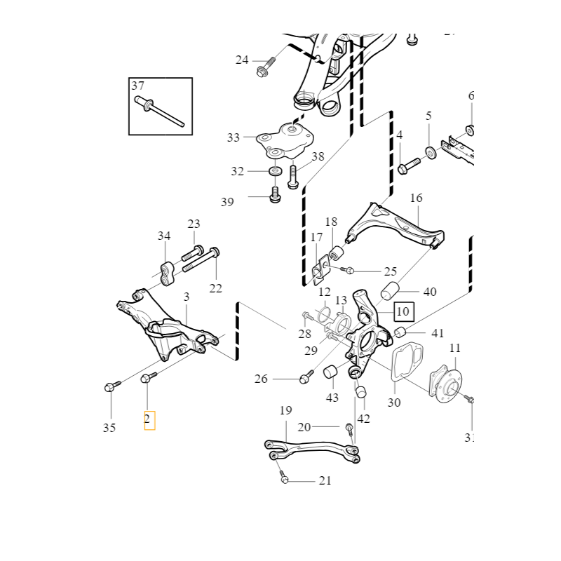 VOLVO oryginalna sruba...