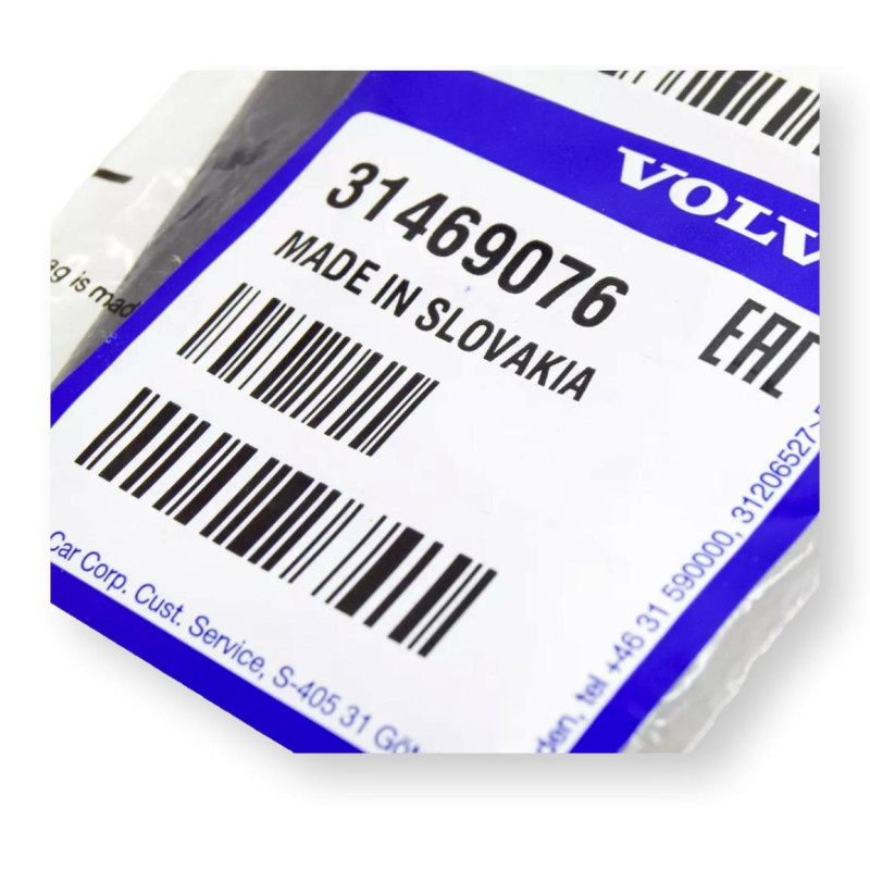 VOLVO EX40 XC40 lewa zaslepka tunelu srodkowego z tylu OE 31469076