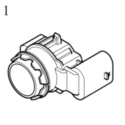 VOLVO EX40 XC90 XC60 S90L S90 czujnik parkowania tyl OE 32271064