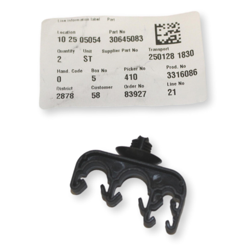 VOLVO S60 S80 V70 XC70 XC90 spinka przewodow ukladu wspomagania OE 30645083