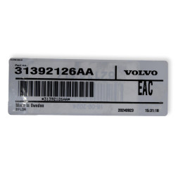 VOLVO S80 II wydech tlumik srodkowy 3.0T B6304T OE 31392126