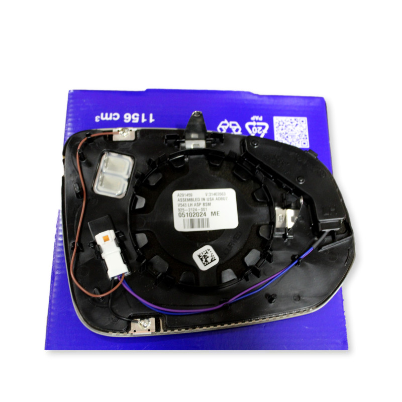 VOLVO V90CC XC60 II oryginalne lewe szklo wklad lusterka lewego OE 31462663