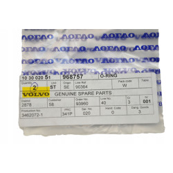 VOLVO 850 C30 C70 oring przewodu chlodnicy automat 968757