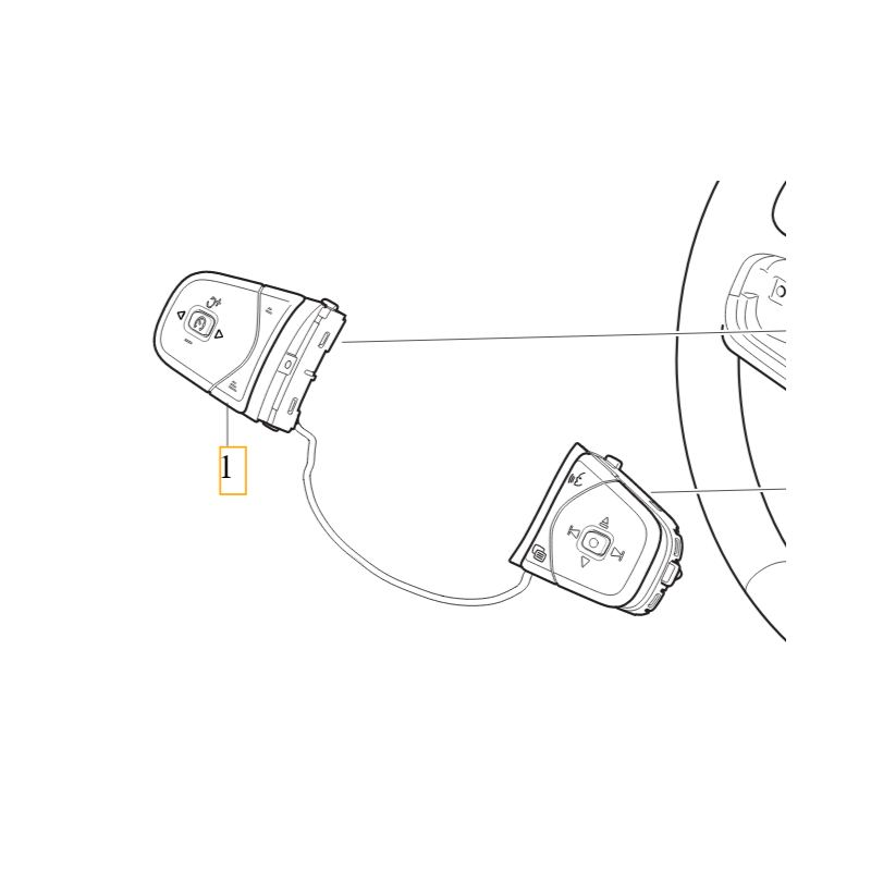 VOLVO XC60 II przyciski w...