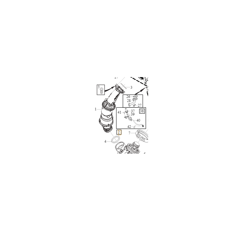 VOLVO S80 V70 zestaw oringow przewod dolotowy OE