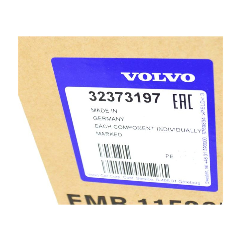 VOLVO S60 III V60 II klocki hamulcowe przod VolvoPOLESTAR Performance OE