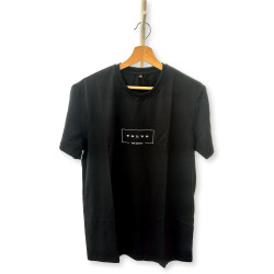 VOLVO koszulka z nadrukiem "Volvo For Safety" t-shirt czarny OE