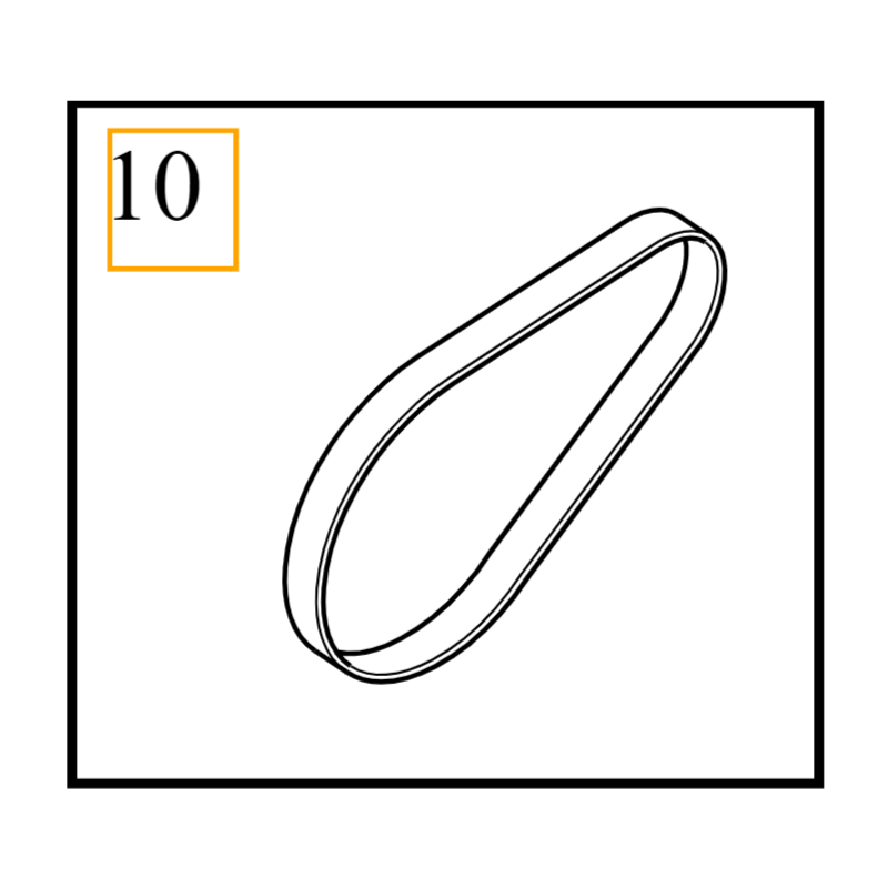 VOLVO V60 XC60 S90 V90 XC90 II pasek napedu pompy oleju D420TX OE 32137245