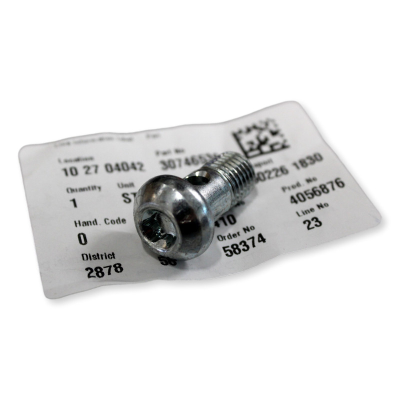 VOLVO XC40 XC60 XC90 V60 S60 S90 V90 śruba do przewodu oleju OE 30746536