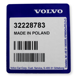 VOLVO C40 EX40 XC40 prawy reflektor przeciwmgielny OE 32228783