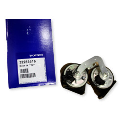 VOLVO XC90 klakson z kompletem montażowym dwutonowy OE 32285616