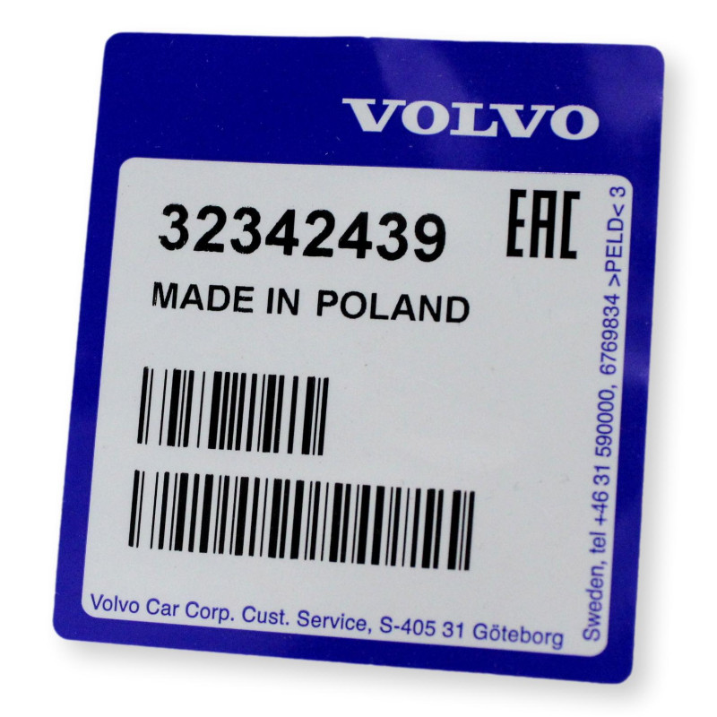 VOLVO XC60 uszczelka drzwi tylna, gumowa OE 32342439