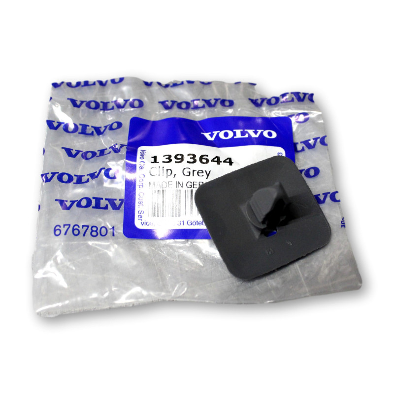 VOLVO 760 940 940 SE 960 V90 szary klips wnętrza podsufitki OE 1393644