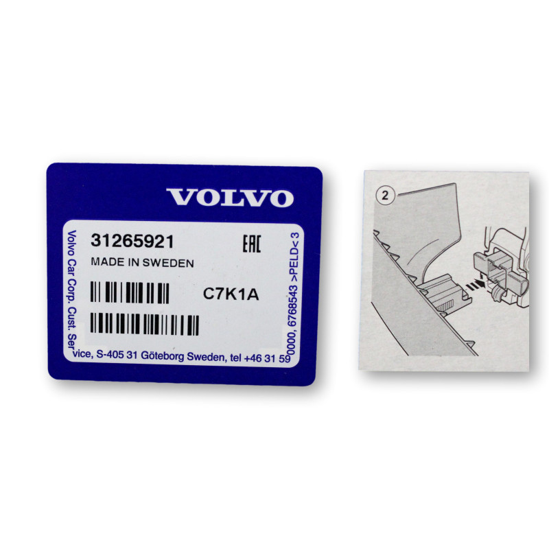 VOLVO XC70 zaślepka haka holowniczego OE 31265921