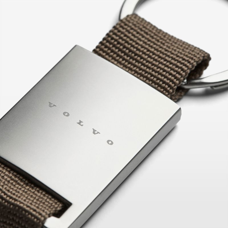 VOLVO brelok do kluczy brazowy oryginalny LIFESTYLE