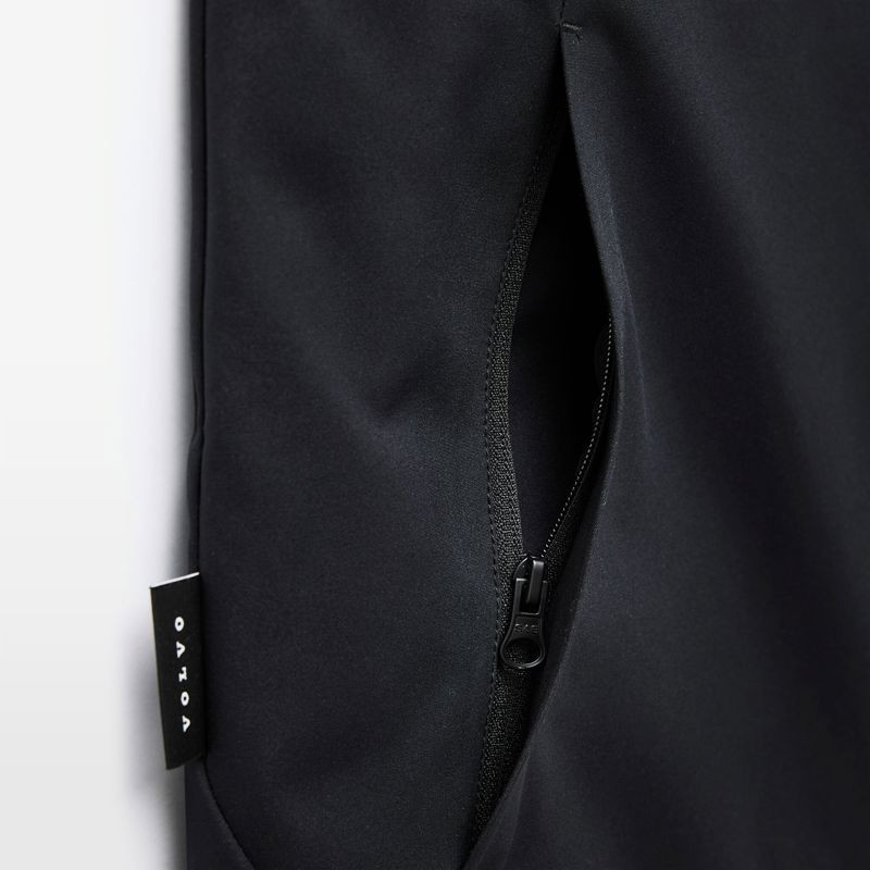 VOLVO kamizelka czarna uniwersalna z suwakiem LIFESTYLE