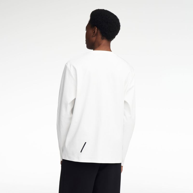 VOLVO koszulka dlugi rekawek longsleeve oryginalny bialy LIFESTYLE