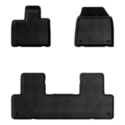 VOLVO EX90 oryginalne dywaniki gumowe na kazda pogodę komplet zestaw OE