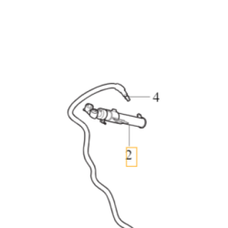 VOLVO dysza spryskiwacza reflektora prawa 32390703 OE czesc fabrycznie nowa