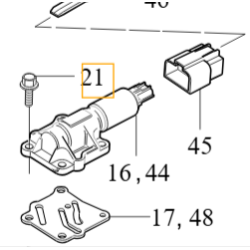 VOLVO sruba kolnierzowa 30769466 OE czesc fabrycznie nowa