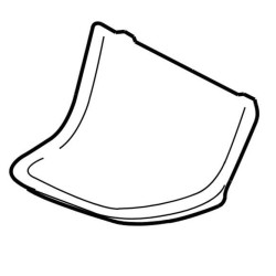 VOLVO XC60 II guma prawa wykładzina boczka drzwi blondę OE 30747650