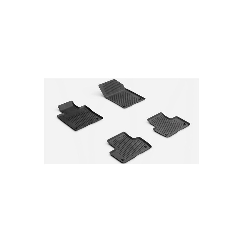 VOLVO XC60 dywaniki gumowe komplet Charcoal czarne RHD 32357461 OE